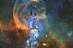 NGC3576 - Statue of Liberty Nebula